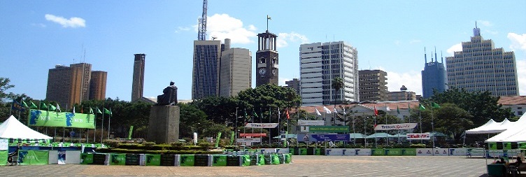 Arrive in Nairobi 