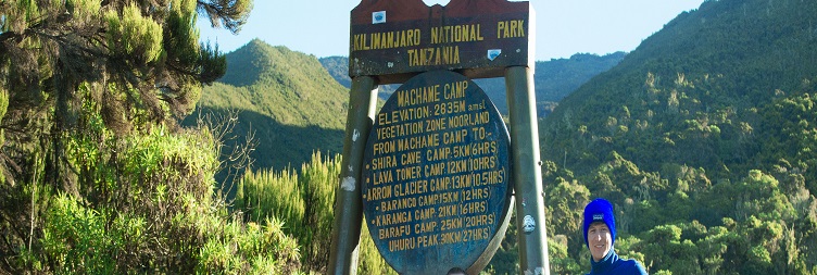 Moshi - Machame Gate to Machame Camp