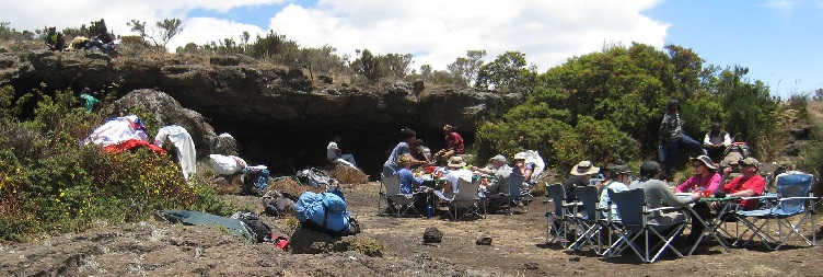 Simba Camp to Second Cave Camp