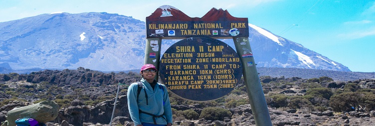 Machame Camp to Shira Camp