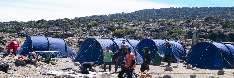 Shira 1 Camp to Shira 2 Camp